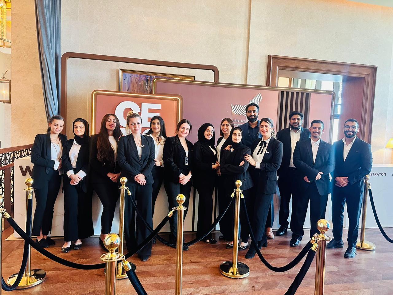 Corporate conference registration desk Dubai 2026 NOFA Solutions